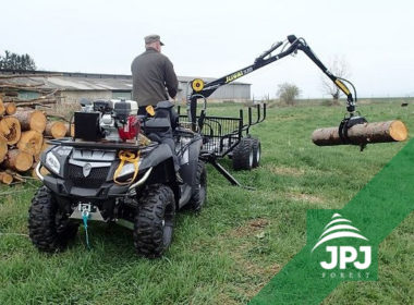 Vyvážečka za čtyřkolku Vahva Jussi 2000+_320 a pracovní čtyřkolka