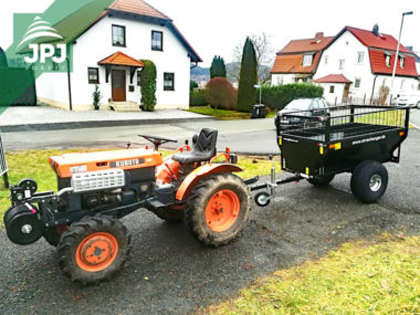 alotraktor a príves za štvorkolku Farmár so zvýšením bočníc